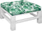 vidaXL - Palletkussen - bladpatroon - 80x80x12 - cm - stof
