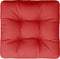 vidaXL - Palletkussen - stof - rood