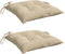 vidaXL - Palletkussens - 2 - st - 50x50x7 - cm - oxford - stof - beige