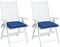 vidaXL - Palletkussens - 2 - st - 50x50x7 - cm - oxford - stof - blauw