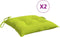vidaXL - Palletkussens - 2 - st - 50x50x7 - cm - oxford - stof - felgroen