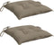 vidaXL - Palletkussens - 2 - st - 50x50x7 - cm - oxford - stof - taupe