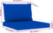 vidaXL - Palletkussens - 2 - st - oxford - stof - blauw