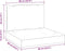vidaXL - Palletkussens - 2 - st - oxford - stof - blauw