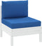 vidaXL - Palletkussens - 2 - st - oxford - stof - blauw