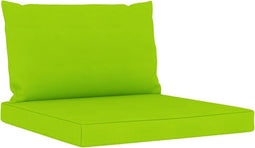 vidaXL - Palletkussens - 2 - st - oxford - stof - heldergroen