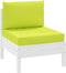 vidaXL - Palletkussens - 2 - st - oxford - stof - heldergroen
