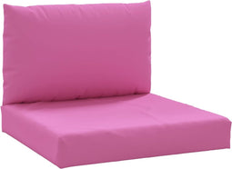 vidaXL - Palletkussens - 2 - st - oxford - stof - roze