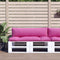 vidaXL - Palletkussens - 2 - st - oxford - stof - roze