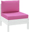 vidaXL - Palletkussens - 2 - st - oxford - stof - roze