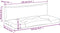 vidaXL - Palletkussens - 2 - st - oxford - stof - roze