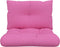 vidaXL - Palletkussens - 2 - st - oxford - stof - roze