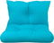 vidaXL - Palletkussens - 2 - st - oxford - stof - turquoise