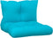 vidaXL - Palletkussens - 2 - st - oxford - stof - turquoise