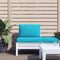 vidaXL - Palletkussens - 2 - st - oxford - stof - turquoise