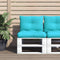 vidaXL - Palletkussens - 2 - st - oxford - stof - turquoise