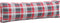 vidaXL - Palletkussens - 2 - st - ruitpatroon - stof - rood