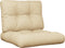 vidaXL - Palletkussens - 2 - st - stof - beige