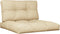 vidaXL - Palletkussens - 2 - st - stof - beige
