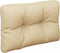 vidaXL - Palletkussens - 2 - st - stof - beige