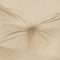 vidaXL - Palletkussens - 2 - st - stof - beige