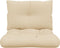 vidaXL - Palletkussens - 2 - st - stof - beige
