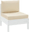 vidaXL - Palletkussens - 2 - st - stof - beige