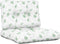 vidaXL - Palletkussens - 2 - st - stof - bladpatroon