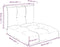 vidaXL - Palletkussens - 2 - st - stof - bladpatroon