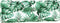 vidaXL - Palletkussens - 2 - st - stof - bladpatroon