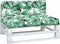 vidaXL - Palletkussens - 2 - st - stof - bladpatroon