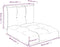 vidaXL - Palletkussens - 2 - st - stof - bladpatroon