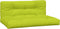 vidaXL - Palletkussens - 2 - st - stof - felgroen