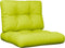 vidaXL - Palletkussens - 2 - st - stof - felgroen