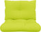 vidaXL - Palletkussens - 2 - st - stof - felgroen