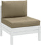 vidaXL - Palletkussens - 2 - st - stof - gemêleerd - taupe