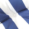 vidaXL - Palletkussens - 2 - st - stof - gestreept - wit - en - blauw