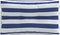 vidaXL - Palletkussens - 2 - st - stof - gestreept - wit - en - blauw
