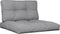 vidaXL - Palletkussens - 2 - st - stof - grijs
