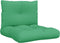 vidaXL - Palletkussens - 2 - st - stof - groen