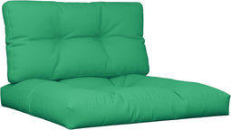 vidaXL - Palletkussens - 2 - st - stof - groen