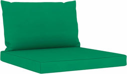 vidaXL - Palletkussens - 2 - st - stof - groen