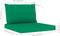 vidaXL - Palletkussens - 2 - st - stof - groen