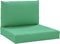 vidaXL - Palletkussens - 2 - st - stof - groen