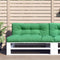 vidaXL - Palletkussens - 2 - st - stof - groen