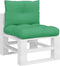 vidaXL - Palletkussens - 2 - st - stof - groen