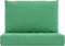 vidaXL - Palletkussens - 2 - st - stof - groen