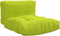 vidaXL - Palletkussens - 2 - st - stof - heldergroen