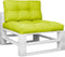 vidaXL - Palletkussens - 2 - st - stof - heldergroen