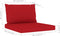 vidaXL - Palletkussens - 2 - st - stof - rood